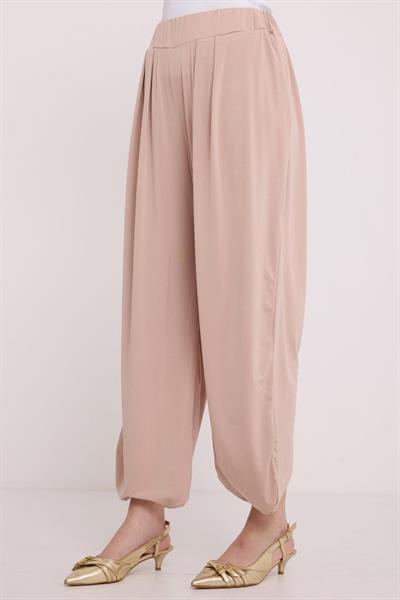 Krem Şalvar Pantolon 6659