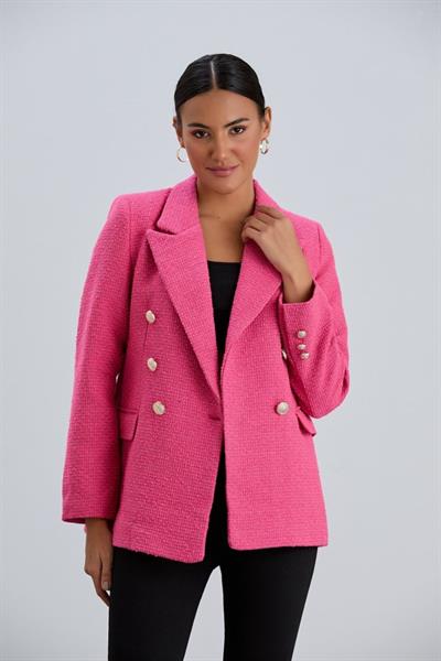 Kruvaze Tüvit Ceket