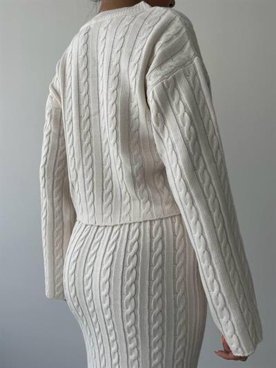 Laon Şallı Triko Takım