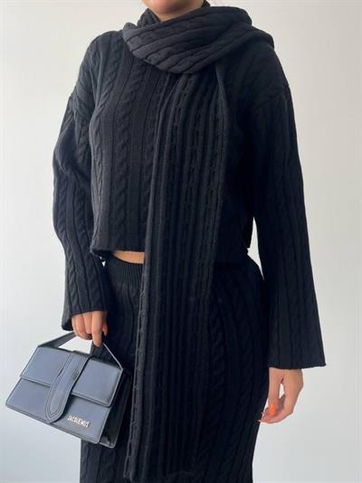 Laon Şallı Triko Takım