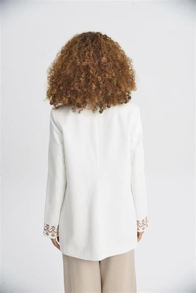 Leomie Nakışlı Blazer Ceket 6106