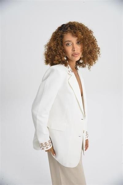 Leomie Nakışlı Blazer Ceket 6106