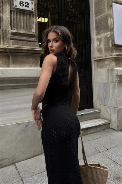 Linda Ajurlu Crop Takım 9798-0025