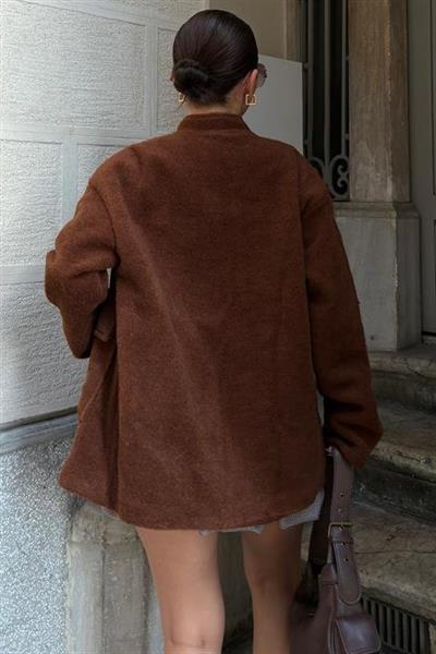 Livia Astarlı Suni Kürk Ceket 6109-08