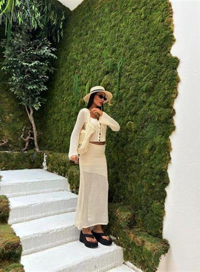 Lobelia Kroşe Bağlamalı Takım 9655-01