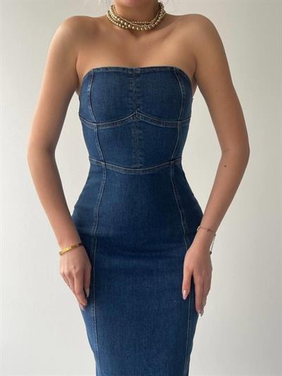 Masi Straplez Elbise