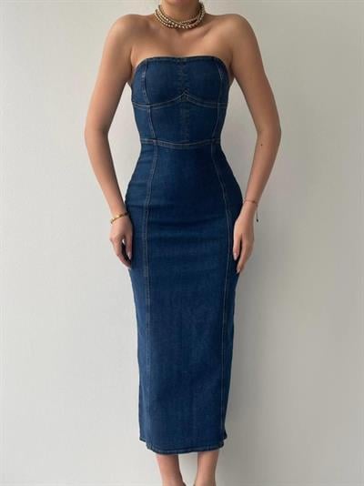 Masi Straplez Elbise