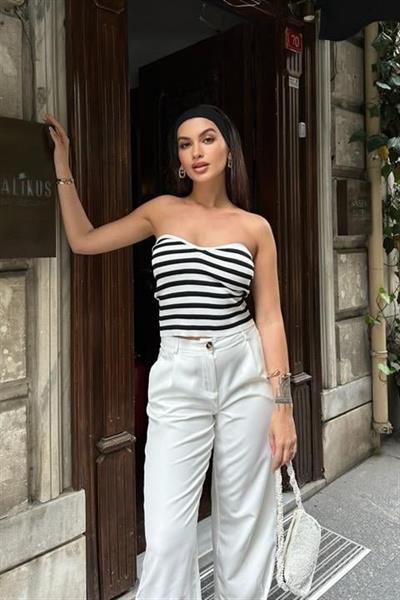 Mathilde Straplez Crop Top 3271-01