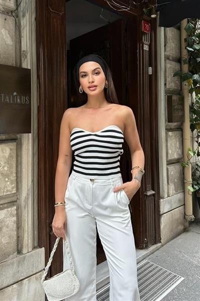 Mathilde Straplez Crop Top 3271-01