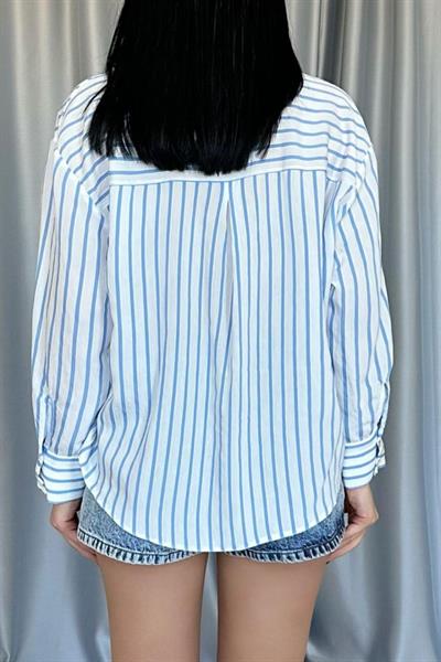 Mavi Çizgili Gömlek