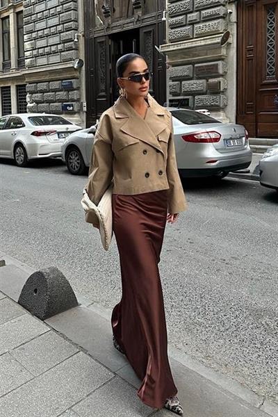 Maxi Saten Etek 4046