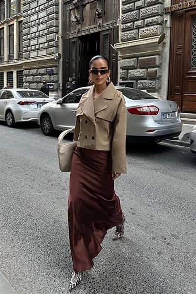 Maxi Saten Etek 4046