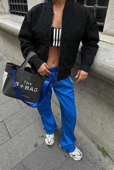 Michonne Ribanalı Bomber Ceket 7059 -08