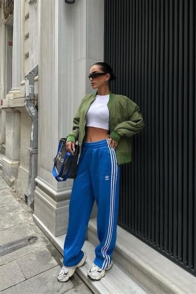 Michonne Ribanalı Bomber Ceket 7059 -08