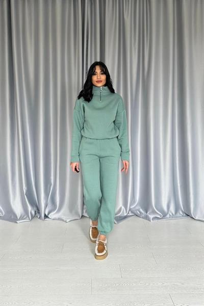 Mint Üç İplik Eşofman Takım