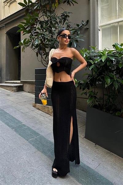 Mischa Cut Out Ajurlu Takım 9839
