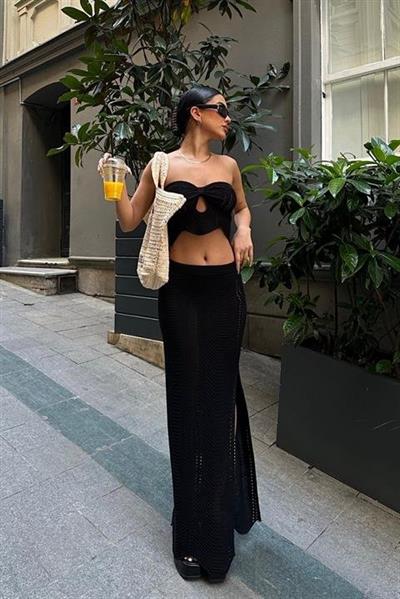 Mischa Cut Out Ajurlu Takım 9839