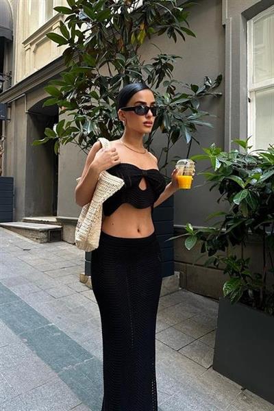 Mischa Cut Out Ajurlu Takım 9839