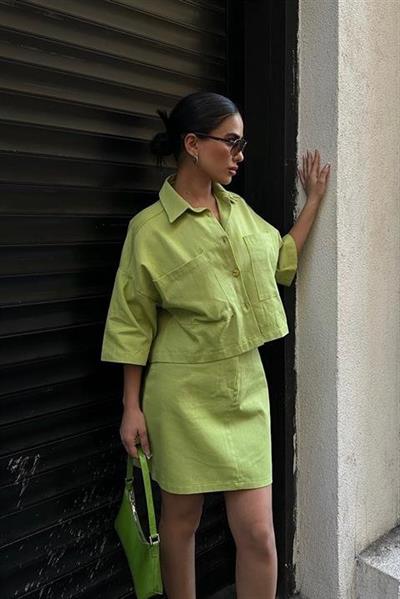 Naomi Gabardin Etek Takım 9740-08