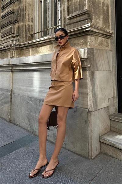 Naomi Gabardin Etek Takım 9740-08