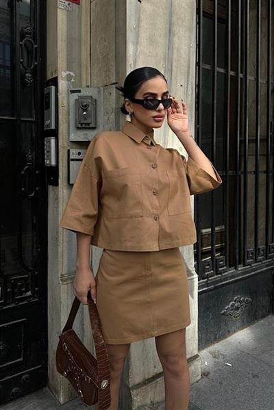 Naomi Gabardin Etek Takım 9740-08