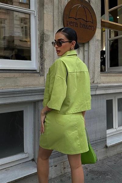 Naomi Gabardin Etek Takım 9740-08