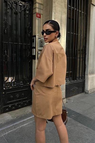 Naomi Gabardin Etek Takım 9740-08