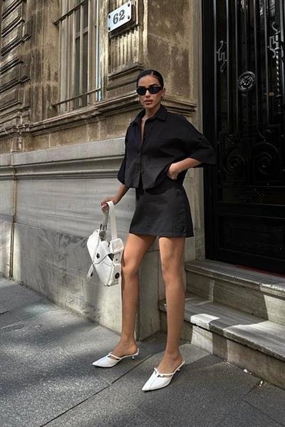 Naomi Gabardin Etek Takım 9740-08