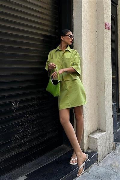 Naomi Gabardin Etek Takım 9740-08