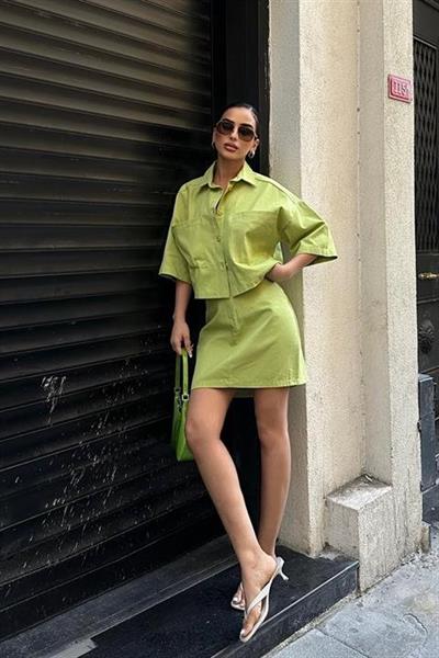 Naomi Gabardin Etek Takım 9740-08