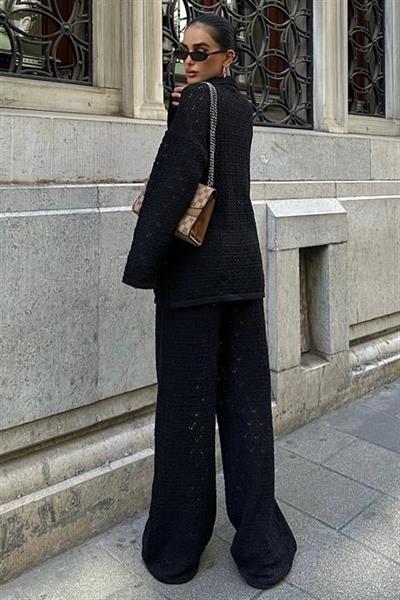 Nolan Regular Ajurlu Pantolon Takım 9885