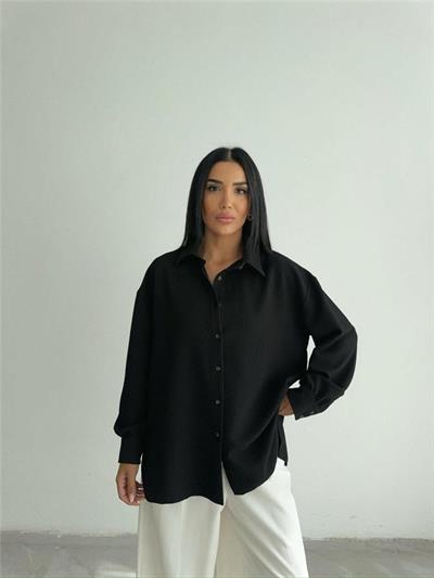 OTTOMAN GÖMLEK - Siyah