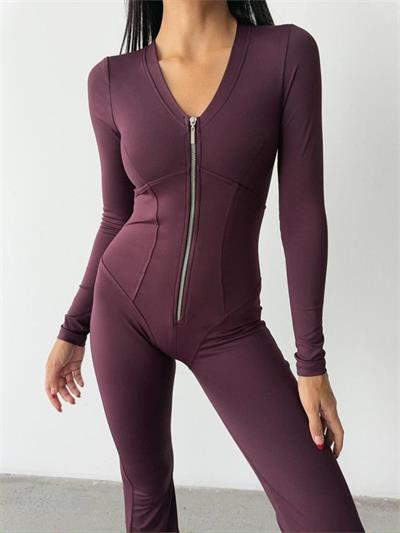 OYSHO FERMUARLI STRECH TULUM - Bordo