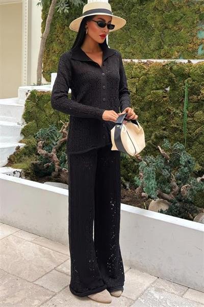 Odette Ajurlu Triko Pantolon Takım 9934