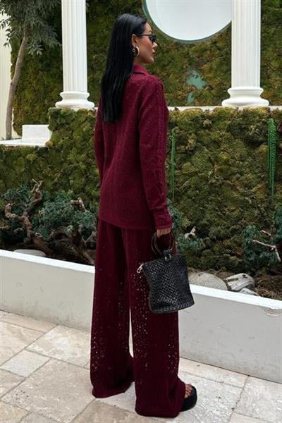 Odette Ajurlu Triko Pantolon Takım 9934