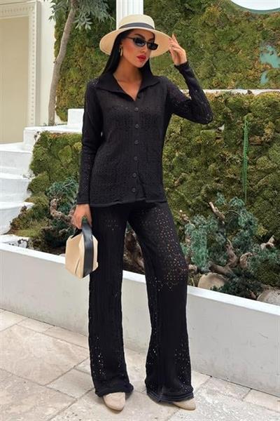 Odette Ajurlu Triko Pantolon Takım 9934