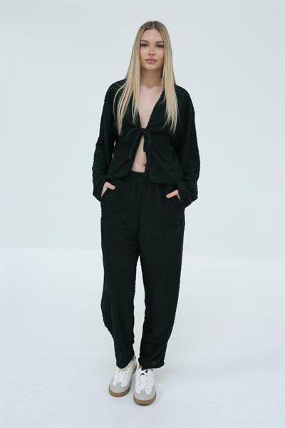 Önden Bağlamalı Takım - Haki