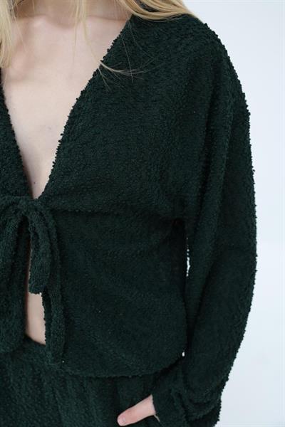 Önden Bağlamalı Takım - Haki