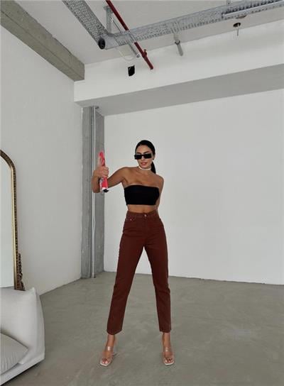 PANTOLON - Kahverengi