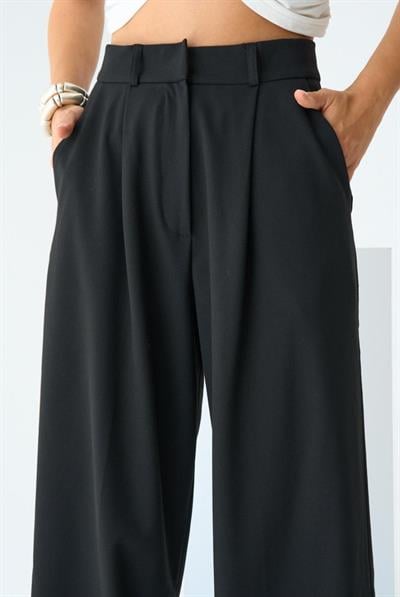 Palazzo Pantolon - Siyah