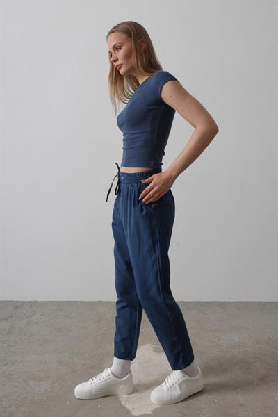 Pantolon - İndigo