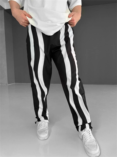 Paraşüt Kumaş Eşofman  - Siyah