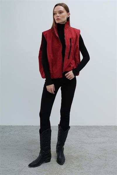 Paraşüt Yelek - Vişne