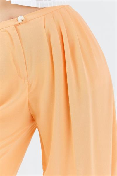 Pileli Palazzo Pantolon - Kavuniçi