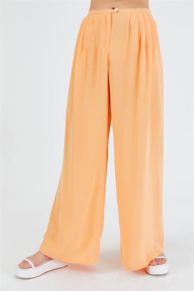 Pileli Palazzo Pantolon - Kavuniçi