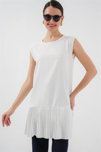 Piliseli Kolsuz İçlik 2493 - Beyaz