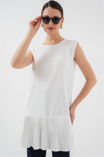 Piliseli Kolsuz İçlik 2493 - Beyaz