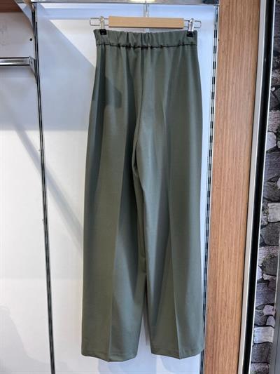 Poly Viscose Parça Detay Arka Lasti̇kli̇ Önü Bağlamali Pantolon