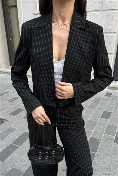 Renata Çizgili Pantolon Takım 9568-24