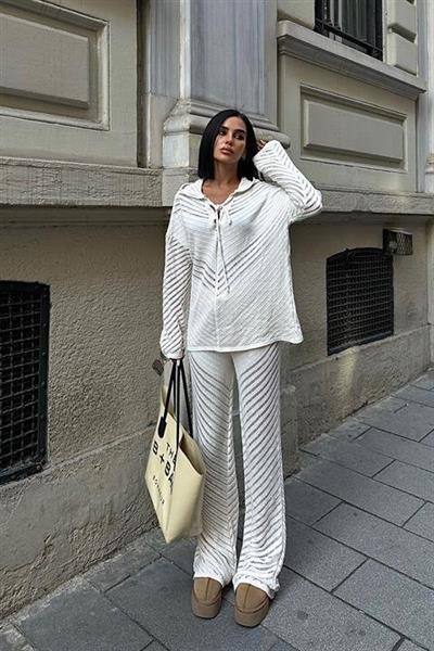 Robin Ajurlu Kapşon Detay Takım 9889